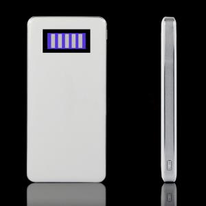 Quality 8000mAh power bank with lCD power capacity displaying for sale