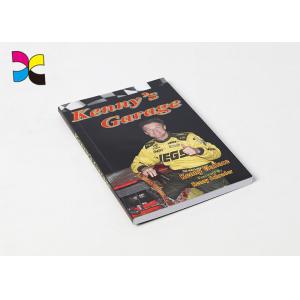 Recycled Paperback Book Printing Service English 120g - 200g Glittering Flocking