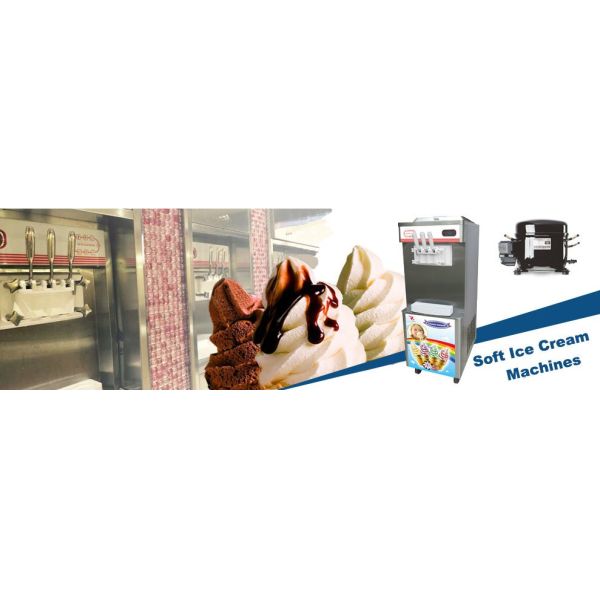 R22/R404A Refrigerant Industrial Commercial Ice-Cream Machine