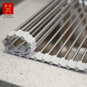 China 304 Stainless Steel 45X15cm Kitchen Vegetable Rack on sale