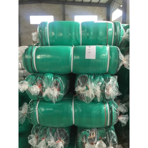 Blue / Green Scaffolding Debris Netting , Construction Safety Netting For