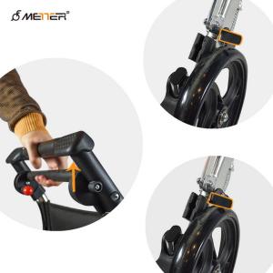 Portable Linkage Brake Foldable Transport Wheelchair Lightweight