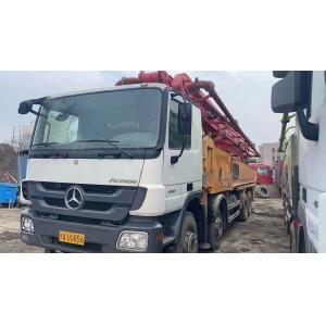 Used Concrete Pump Mercedes Truck Concrete Boom Pump Heavy Equipment 2013 Pm 56m