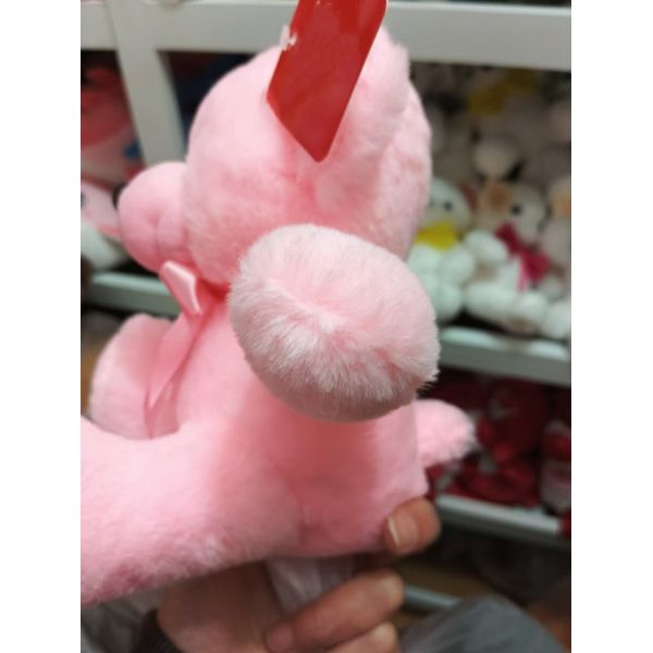 Plush toy stuffed toy pink teddy bear Christmas holiday gift animal cartoon cute toy