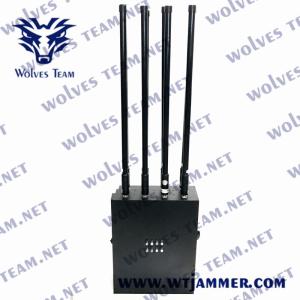 Wifi2.4G 3G 4G 5G Lightweight Manpack Cellular Signal Jammer Outdoor Built-in