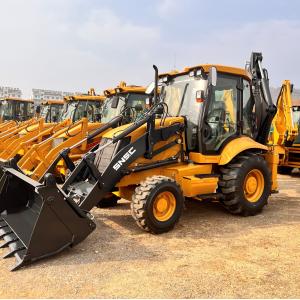 2.5 Ton 4WD Backhoe Loader with Quancheng Hydraulic Pump and Chuanye Hydraulic