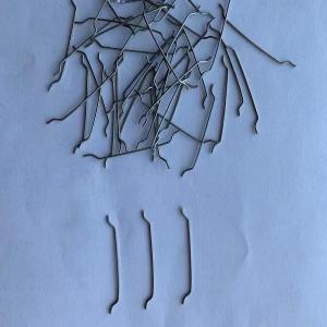 Quality Ferrite Microstructure Concrete Fibre ME430 Melt Extract Fibres for sale