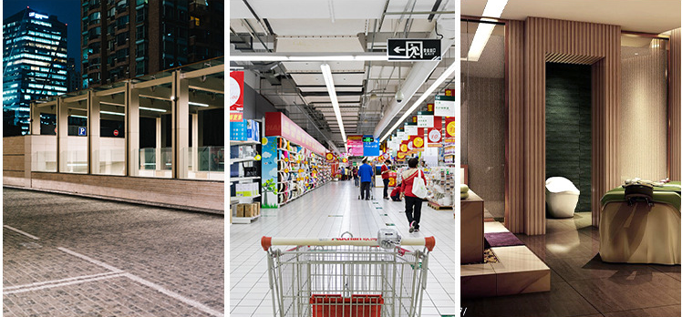 T8 6ft Exterior Linear LED Lighting Luminaires LED Vapor Proof Light Fixture