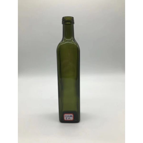Natural Cap 750ml 500ml 200ml Olive Oil Food Grade Glass Bottle with Cork Stopper