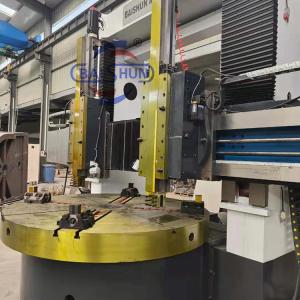 CNC Vertical Lathe Machine For Metal Processing With PLC Control And Touch