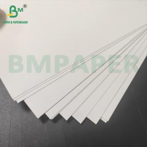 Tear Resistant Whie Synthetic Paper 150um 180um Double Side Coated Waterproof