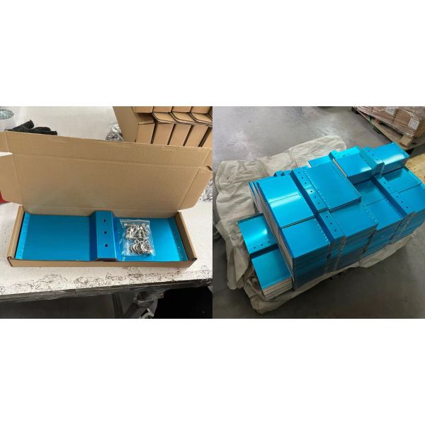 25-30 Years of Service Life Solar Railing Ballasted Roof Mounting System for Flat Roof