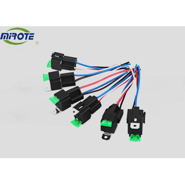 Buy Heavy Duty 40 Amp Relay 4 Pin With Fuse And Socket Harness ,  30a Relay 12v auto relay at wholesale prices