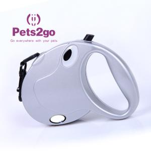 Led Lighting 380g Double Handle Retractable Dog Harness