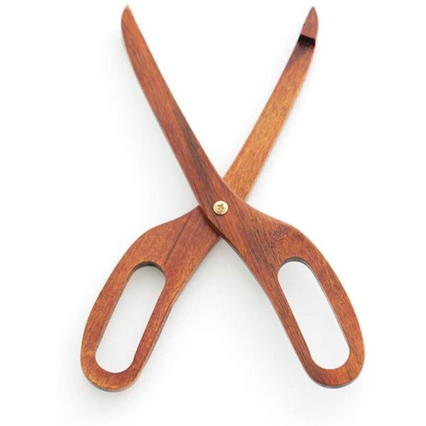 Buy Creative Wooden Cooking Utensils Multipurpose Bread Clip Kitchen Food Scissors at wholesale prices