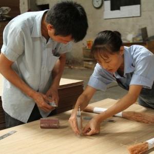 New Design Of Fancy Recomposed Smoking Eucalyptus Wood Veneer SWE-L343C/L439C