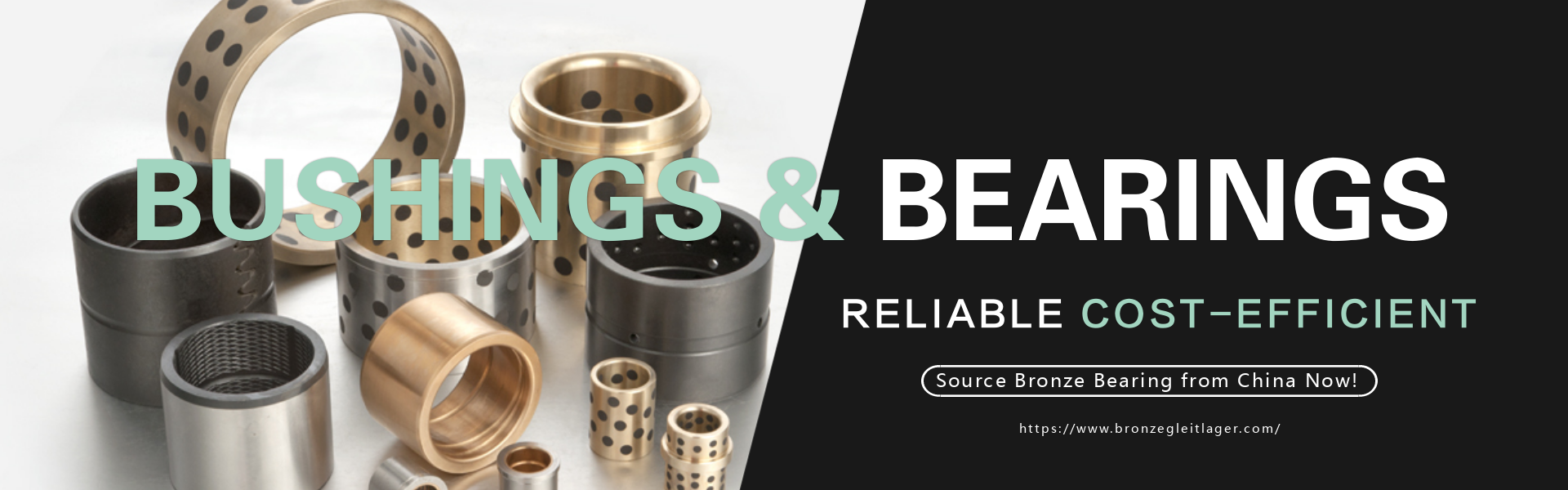 Self-lubricating bronze bushings & bearings