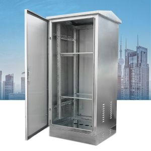15U Outdoor Power Cabinet Dustproof Telecom Cabinet Outdoor