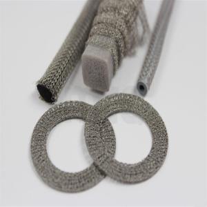 China Surface Treatment Cleanout Knitted Wire Mesh 304  Stainless Steel on sale