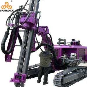 Crawler Hydraulic DTH Drilling Machine Rotary Blast Hole Separated Mining