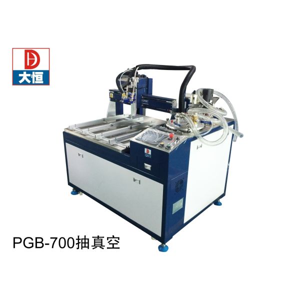 Daheng Patent Plunger Pump Two Component Silicone Glue Potting Machine for LED