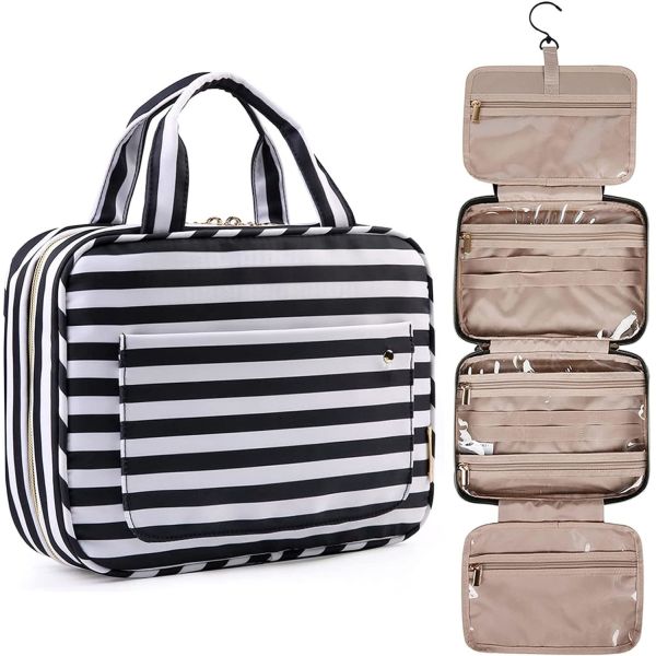 Buy Water Resistant Makeup Cosmetic Toiletry Travel Bag For Shampoo With Hanging Hook at wholesale prices