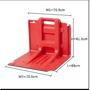 Temporary Flood Barrier Garage Protection Home Flood Control System