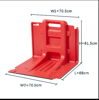 Buy Temporary Flood Barrier Garage Protection Home Flood Control System at wholesale prices