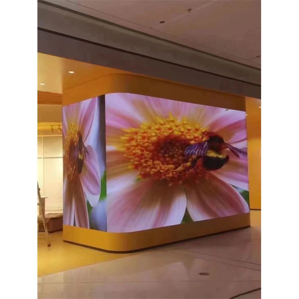 Ultra-Thin Flexible Led Screen Panel Outdoor P1.8 P2 S Shaped