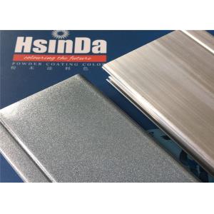 Electrostatic Spray Metallic Silver Powder Coat High Temperature Resistance