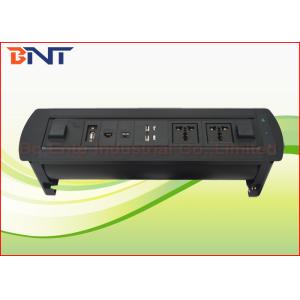Multi - Function Conference Table Outlet With 2 USB Power Charger