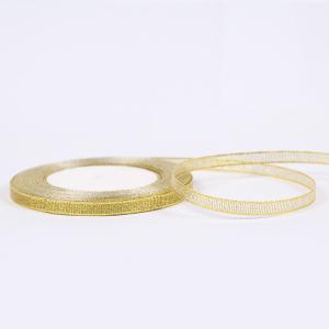 Gold Metallic Ribbon personalized metallic ribbon craft ribbon