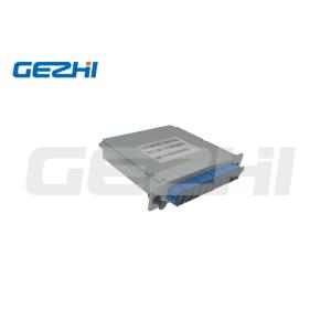 G657A Fiber Optic PLC Splitter 1x8 Cassette Card Inserting Module