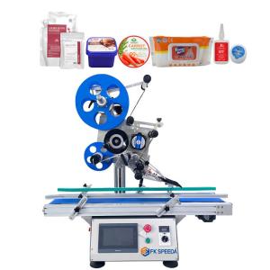 Easy Maintenance Desktop Labeling Machine for Doypack Pouch Ziplock Bag Box Card