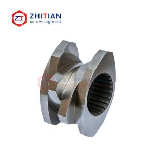 China Precision CNC Machined Screw Segment for Co-Rotating Extruders on sale