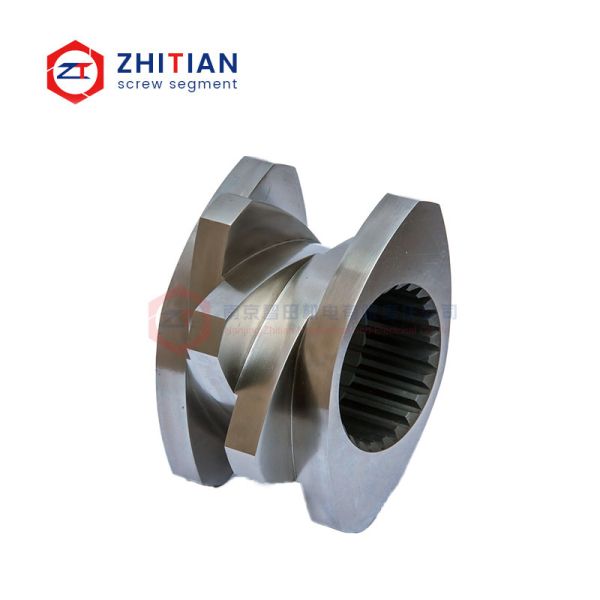 Buy Precision CNC Machined Screw Segment for Co-Rotating Extruders at wholesale prices