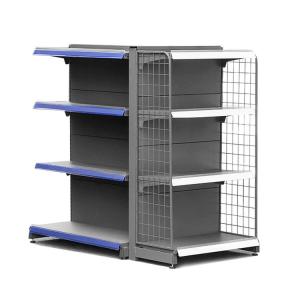 Metal Supermarket Wire Display Shelving Gondola Store Wire Shelf