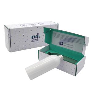 Custom Logo Printing Cardboard Paper Rectangle Tumbler Cup Package Shipping Box