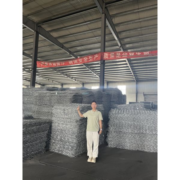 Hot Sale 10 X 12 Cm Gabion Basket / Hexagonal Gabion Wire Mesh Stone Cages Retaining Wall For Flood Control