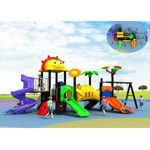 Jungle Large Plastic Playground Equipment , Kindergarten Outdoor Play Equipment
