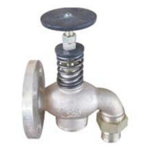 Bronze Fuel Oil Tank Self Closing Drain Valve / Marine Check Valve F7398U With Bronze Material