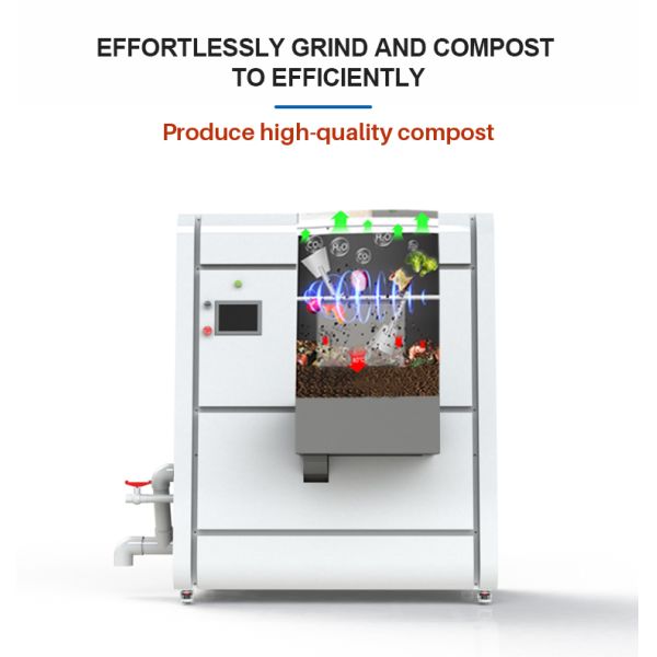 Food Waste Recycling Machine Food Compost Machine Garbage Disposal Machine Commercial Food Waste Disposer
