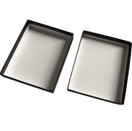 Hot Foil Stamp Offset Printing PMS CMYK Lid And Base Box Clothing Packaging Box