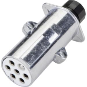 7 Prong Tractor Trailer Electrical Plug Waterproof With 7 Pole Socket