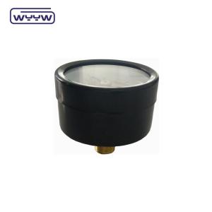 Wall Hung Capillary Steam Pressure Gauge Manometer Black Steel Material