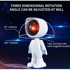 USB Charging Robot Sunset Projection Light Living Room Wall Decor
