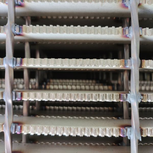 Buy Stainless Fence Galvanized Steel Grating Drainage Channel Serrated Bar at wholesale prices