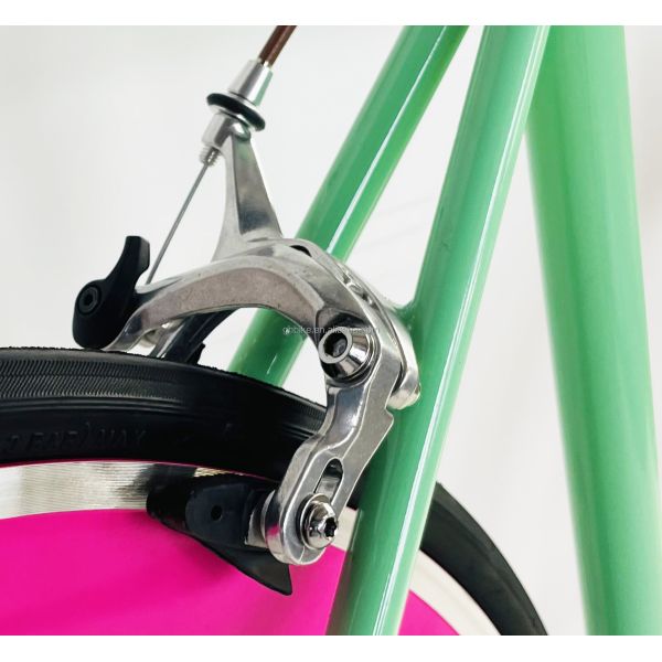 700C Single Speed Fixed Gear Bicycle with Hi-Ten Steel Frame and CE CPSC Certification