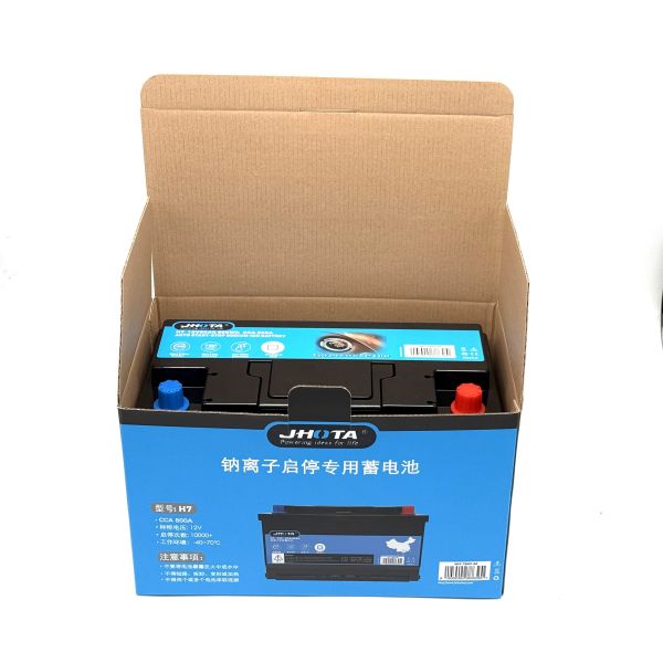 NA 12V 60Ah Low Self Discharge Rate H7 High CCA 900A Sodium Ion Battery Replace