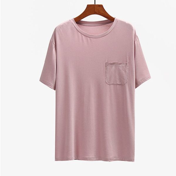Buy Sublimation White Pink Cotton Blank T Shirts Knitted Breathable at wholesale prices